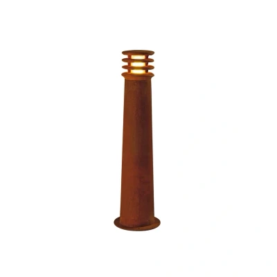 Abbildung von SLV Wegelampe Rusty 70, rostfarben, Stahl, Höhe 70 cm, IP55