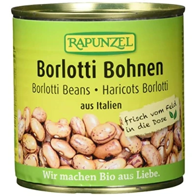 Abbildung von Rapunzel Borlotti Bohnen in der Dose, 6er Pack (6 x 400 g)