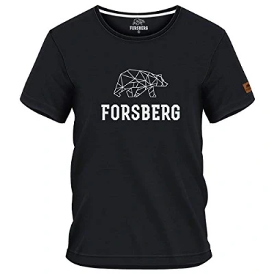 Abbildung von Forsberg RÖNSSON Tshirt print, Herren, Größe: Small, Black / wihite