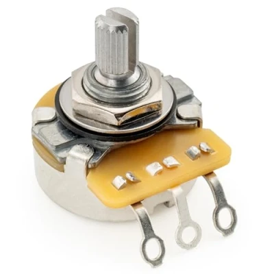 Abbildung von CTS 450 Serie B250KSplit Shaft Potentiometer Linear Taper Poti für E Gitarre oder Bass, 10% Toleranz