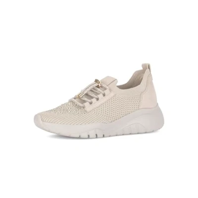 Abbildung von Gabor Damen Low Top Sneaker, Frauen Halbschuhe,Best Fitting,schnürschuhe,schnürer,Ugly Sneaker,Chunky Sneaker,Oak (Glitter),37 EU / 4 UK