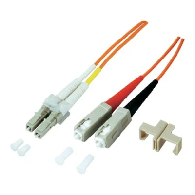 Abbildung von EFB Elektronik Duplex Jumper LC SC 50/125,OM4,LSZH,Erika violett,2.0mm,10m