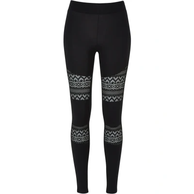 Abbildung von Urban Classics Crochet Leggings Hosen, Damen, Größe: Large, Black