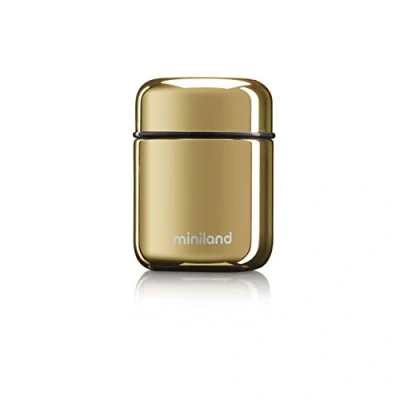 Abbildung von Miniland FOOD THERMOS MIN, DELUXE GOLD, Isolierbehälter für Babynahrung, 280 ml, 1 Dose