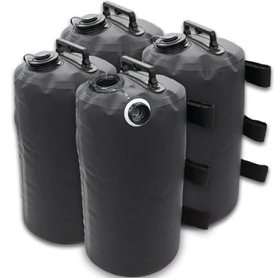 Abbildung von BailenaTents Beschwerungsgewicht Wasser Gewichte für Pavillons und Zelte, Pavillonstandfüße, (4 tlg), mit Wasser/Sand befüllbar, universal Beschwerung