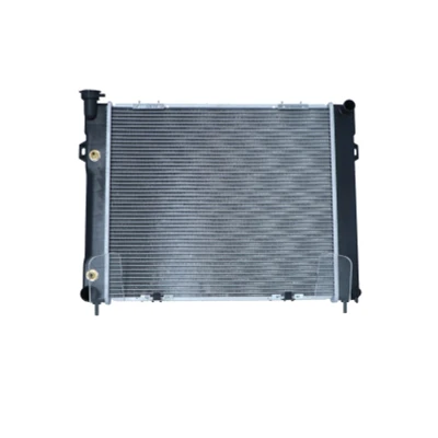 Abbildung von NRF EASY FIT 50201 Kühler, Motorkühlung Aluminium 564 493 32 mit Adapter Kühlrippen gelötet JEEP: Grand Cherokee I