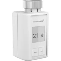 Abbildung von Homematic IP Smart Home Heizkörperthermostat Flex, digitaler Thermostat Heizung, Steuerung per App, Alexa, Google Assistant, einfache Installation, Energie sparen, 160230A0