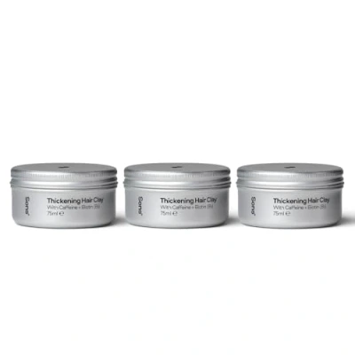 Abbildung von Sons Hair Clay, Haarwachs für Männer, haarverdichtend, Styling Pomade mit Koffein &amp; Biotin zur Unterstützung des Haarwachstums, Leave In Conditioner Paste, bei Haarausfall Ausdünnung 3 Monate