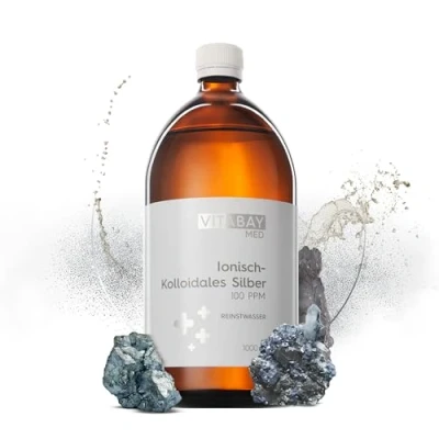 Abbildung von Kolloidales Silber 100 Ppm Reinheitsstufe 99.99 % 1000 ml