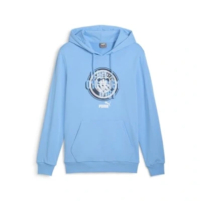 Abbildung von Puma Manchester CITY Culture Vereinsmannschaften, Herren, Größe: Medium, Team light blue