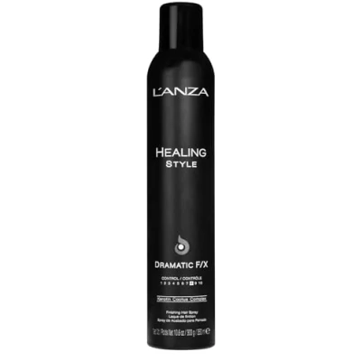 Abbildung von L&#039;ANZA Heilungsstil Dramatisches F/X Haarspray mit Starkem Halteeffekt (350 ml), Beseitigt Kräuselung, Nährt und Restrukturiert Während des Stylings, UV Hitzeschutz, Pflegespray für Haare