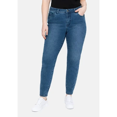 Abbildung von Sheego Jeans Skinny Fit, Damen, Größe: 40, Blue denim