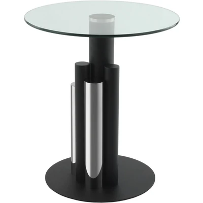Abbildung von Kayoom Beistelltisch &quot;Beistelltisch Ontario 225&quot;, Modernes Design, zweifarbiges Säulengestell, Eyecatcher Element