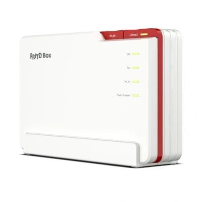 Abbildung von FRITZ! AVM Box 5690 Pro Premium Modem Router WLAN 7 Tri Band (2.4GHz, 5GHz, 6GHz) bis zu 18.500 Mbit/s, für FTTC E/VDSL, ADSL und Glasfaser mit ONT, 1x Wan 2,5GB, 4X LAN, Zigbee, Mesh