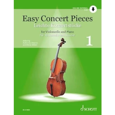 Abbildung von Leichte Konzertstücke: Band 1. Violoncello und Klavier. (Easy Concert Pieces, 1, 1)