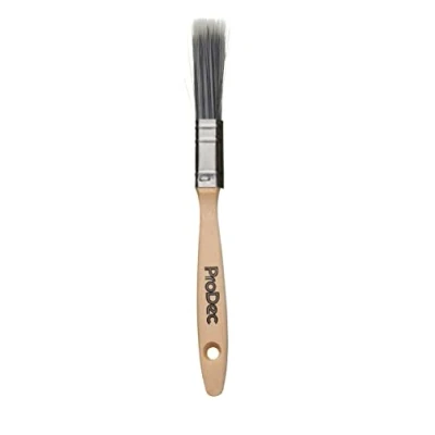 Abbildung von ProDec Decorator 12 mm Synthetischer Pinsel für glattes Finish mit Dispersions , Glanz und Satinfarben auf Wänden, Decken, Holz Metall