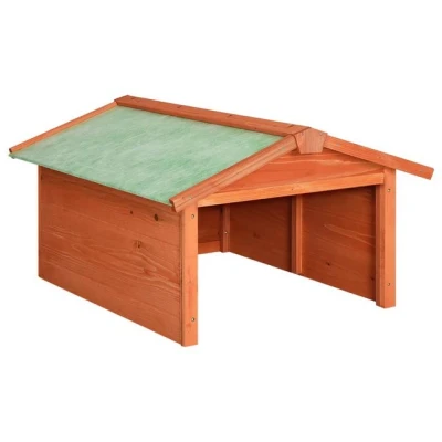 Abbildung von vidaXL Roboter Rasenmäher Garage 72x87x50 cm Massivholz Tanne