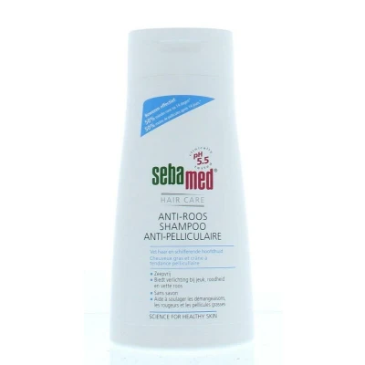 Abbildung von Sebamed Antischuppen Shampoo 400 ml, auch für fettiges Haar und trockene Kopfhaut, 50% weniger Schuppen nach nur 14 Tagen, die tägliche Reinigung, Damen Herren, milde Pflegeformel