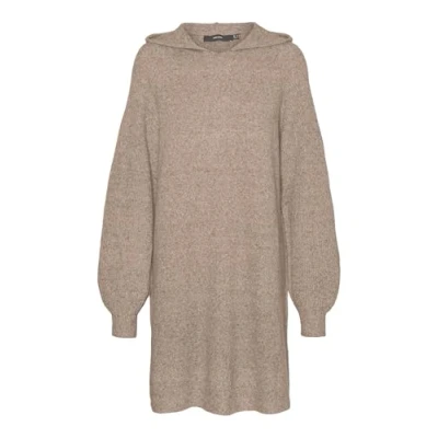 Abbildung von Vero Moda Vmdoffy Strickkleid, Damen, Größe: XS, Sepia tint