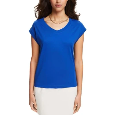 Abbildung von Esprit Tshirt basic, Damen, Größe: 34, Bright blue