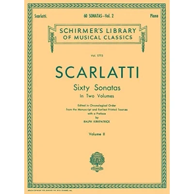 Abbildung von 60 Sonatas Volume 2: Piano Solo: Schirmer Library of Classics 1775 Solo