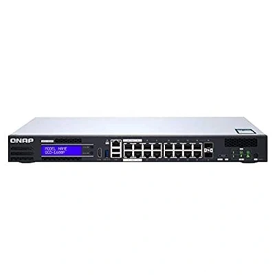 Abbildung von Qnap Guardian QGD 1600P 4G PoE Switch mit 16 Anschlüssen und 4 GB RAM