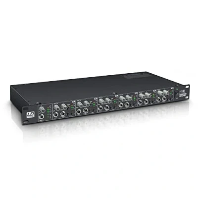 Abbildung von LD Systems HPA 6 19&quot; Kopfhörerverstärker Kanal, schwarz
