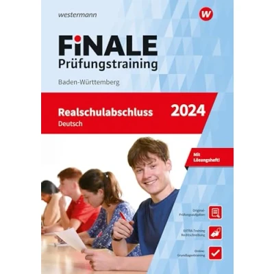 Abbildung von FiNALE Prüfungstraining Realschulabschluss Baden Württemberg: Deutsch 2024 Arbeitsbuch mit Lösungsheft
