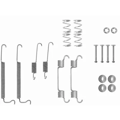 Abbildung von TEXTAR 97047800 Zubehörsatz, Bremsbacken CHEVROLET: Spark