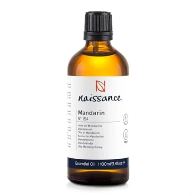 Abbildung von Naissance Mandarinenöl (Nr. 154) 100ml 100% Naturreines Kaltgepresst Mandarine Ätherisches Öl für Naturkosmetik, Aromatherapie, Duftlampe Duftöl Aroma Diffuser