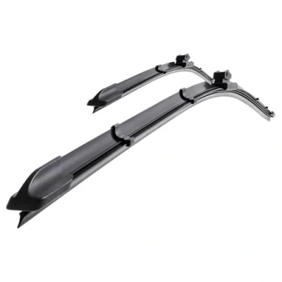 Abbildung von Mossa Vordere Scheibenwischer kompatibel mit Citroen C3 II (09.2009 2016) flache Wischerblätter. Wischerblätter Set für Frontscheibe (Fahrer + Beifahrerseite) (650 mm / 410 mm)