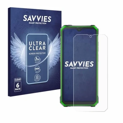 Abbildung von Savvies 6 Stück Schutzfolie für Blackview BV7100 Displayschutz Folie Ultra Transparent