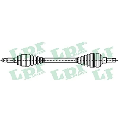 Abbildung von LPR DS20184 Antriebswelle 609 84,5 FIAT: Doblo I Cargo, Kombi