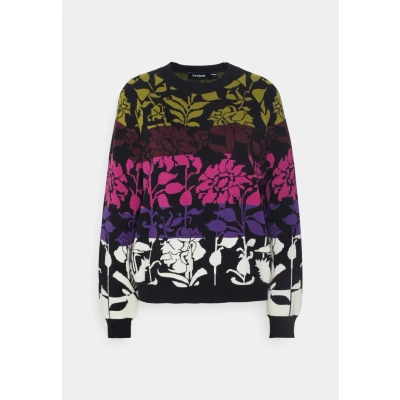 Abbildung von Desigual TAJO Strickpullover, Damen, Größe: XL, Black