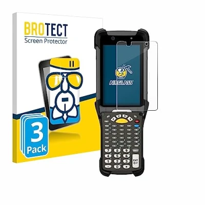 Abbildung von BROTECT Schutzglas für Zebra MC9300/ MC930P (3 Stück) Schutzfolie Panzer Folie Glas [Extrem Kratzfest 9H, Anti Fingerprint, Ultra Transparent]
