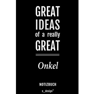 Abbildung von Notizbuch für Onkel: Originelle Geschenk Idee [120 Seiten gepunktet Punkte Raster blanko Papier]