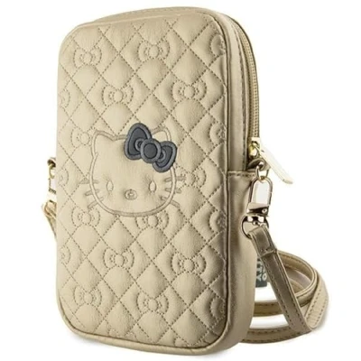 Abbildung von CG MOBILE Hello Kitty Tasche HKPBPEKHBPD Golden Quilted Bows Strap