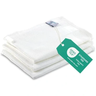 Abbildung von ELEXACLEAN Geschirrtuch Küchentücher Mikrofaser Poliertücher, (Set, 3 tlg., 68x42 cm), ultrafein, saugstark, fusselfrei