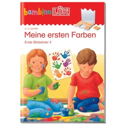 Abbildung von bambinoLÜK: 2/3 Jahre Meine ersten Farben: Erste Bildwörter 4 (bambinoLÜK Übungshefte: Kindergarten)