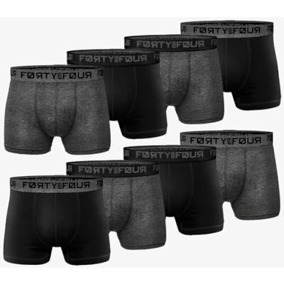 Abbildung von MERISH FortyFour Boxershorts Herren 8er Pack S 7XL Unterwäsche Unterhosen Männer Men Retroshorts (S, 716e Set Mehrfarbig)