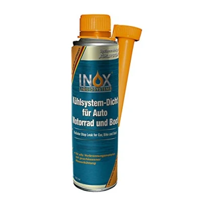 Abbildung von INOX® Kühlsystem Dicht Additiv Kühlsystempflege Aufbereitung, 250ml Dichtmittel für Kühlsysteme alle Verbrennungsmotoren mit Wasserkühlung geeignet (250ml)