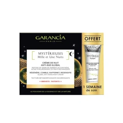 Abbildung von Garancia Mystérieuse s Mille et Une Nuits Anti Aging Global Night Cream 30 ml + Aufpolsternde 5 Offerte