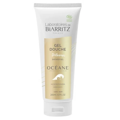 Abbildung von Laboratoires de Biarritz Océane Bio Zertifiziertes Duschgel Ohne Sulfate Gesicht und Körper 200 ml Made in France