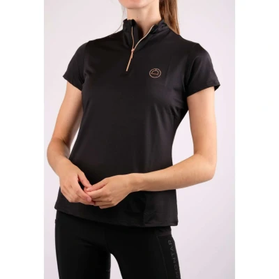 Abbildung von Montar Poloshirt Everly Rosegold Schwarz XS
