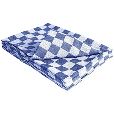 Abbildung von Vogue E578 Chef Geschirrtuch, blau Muster
