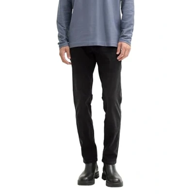 Abbildung von TOM Tailor Jeans Straight Leg, Herren, Größe: 38x30, Used dark stone black denim