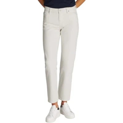 Abbildung von Tommy Hilfiger Classic Straight Jeans Leg, Damen, Größe: 30x30, Ecru