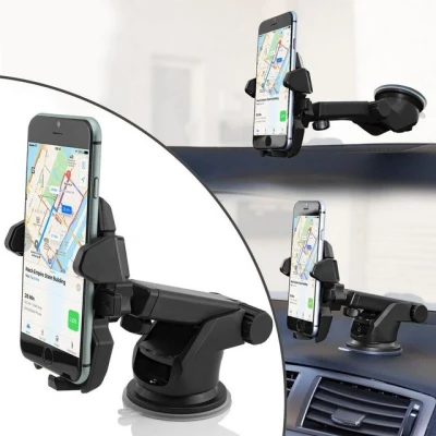 Abbildung von MidGard Auto Handy Halterung ideal für Armaturenbrett oder Windschutzscheibe Smartphone