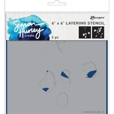 Abbildung von Ranger Simon Hurley Create Layering Stencil Lemon Branch