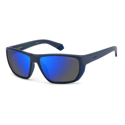 Abbildung von Polaroid PLD 7057/S FLL/5X Gläser SONNENBRILLEN Blu Specchiato